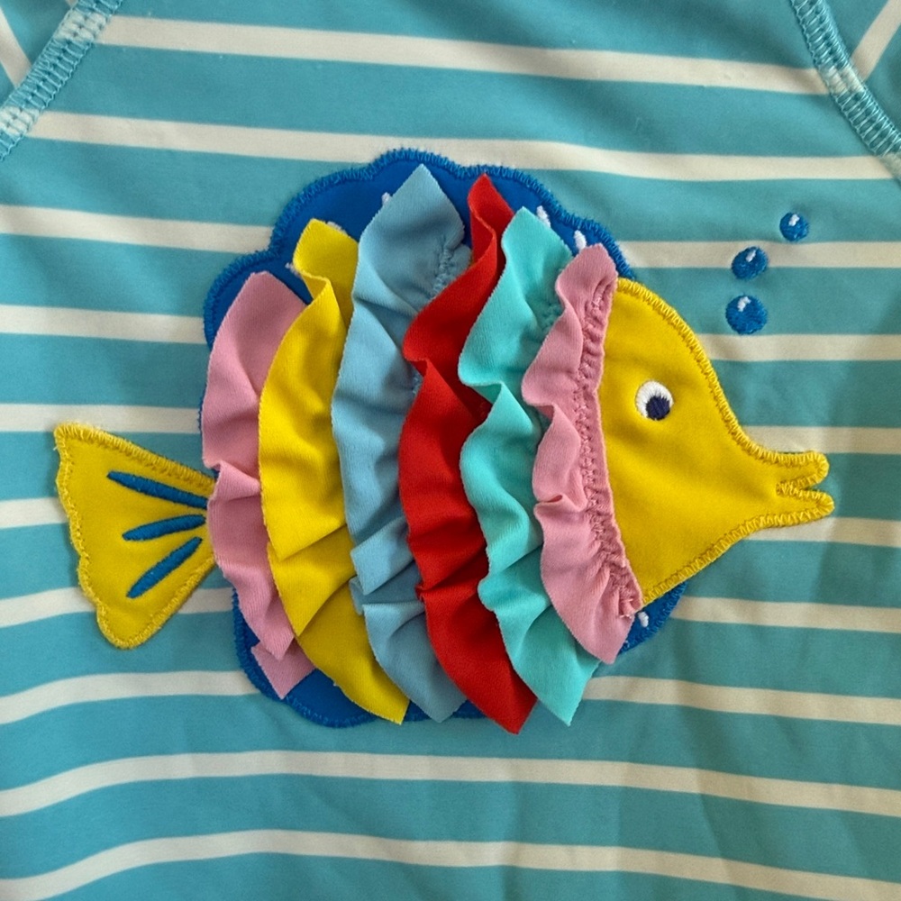 Baby Boden fish Rashguard - Picture 4 of 5